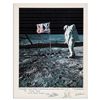 Image 1 : Stunning 11'' x 14'' Photo Signed by the Apollo 11 Crew -- Neil Armstrong, Buzz Aldrin & Michael Col