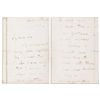 Image 1 : Dr. David Livingstone Autograph Letter Signed From 1857 -- During His Brief Stay in England Between 