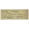 Image 1 : Thomas Edison Check Signed