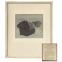 Disney Animation Cel From ''Dumbo''