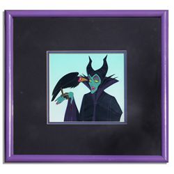 Original Disney Cel From ''Sleeping Beauty'' -- Portraying One of the Most Memorable of Disney Villa