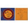 Image 1 : Charles Schulz Hand-Drawn Sketch of Snoopy, Within His Signed ''Peanuts'' Foodie Theme Book -- ''Sup