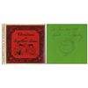 Image 1 : Charles Schulz Sketch of Linus Within His Signed ''Peanuts'' Christmas Theme Book