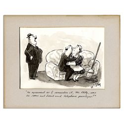 Shrek Creator William Steig Hand-Drawn ''New Yorker'' Cartoon