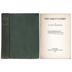 ''The Great Gatsby'' -- First Edition, First Printing of F. Scott Fitzgerald's Legendary Novel