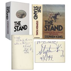 Stephen King First Edition ''The Stand'' Signed From 1979