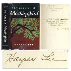 ''To Kill a Mockingbird'' Signed by Harper Lee in 1960, the Year of Publication