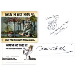 Very Special ''Where the Wild Things Are'' -- Maurice Sendak Signs and Sketches a Wild Thing