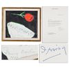 Image 1 : Irving Berlin Original Artwork & Autograph Musical Quotation Signed -- From His Most Famous Song of 