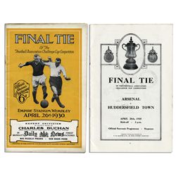 Very Rare Program From the 8th Wembley Final in 1930