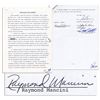 Image 1 : Ray Mancini Contract Signed From the Tragic Ray Mancini/Duk-Koo Kim Fight