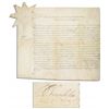 Image 1 : Benjamin Franklin Document Signed as Governor of Pennsylvania