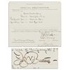 Image 1 : Battle of Little Bighorn Officer Frederick Benteen 7th Cavalry Document Signed From 1878