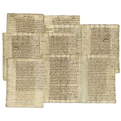 1583 Extensive Manuscript Relating to the Papacy of Gregory XIII -- ''... 3 provinces of Catalonia, 