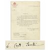 Image 1 : Pope Pius XII Typed Letter Signed