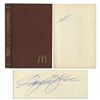 Image 1 : Ray Kroc Signed Copy of ''Grinding It Out: The Making of McDonald's''