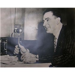 Senator Joe McCarthy Cold War Photo Signed -- 19.5'' x 15.5''