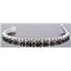 Image 1 : Nat. Alexandrite w/ Diamond Tennis Bracelet