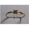 Image 1 : Ring of Diamond 0.07 Ctw in 0.85g 14kt Yellow Gold