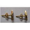 Image 2 : 2.38g Earring of Diamond 0.20 Ctw in 18kt Yellow Gold