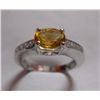 Image 1 : 3.550g Ring of Citrine in Silver