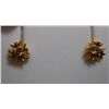 Image 1 : Earring of Diamond 0.14 Ctw in 2.50g 18kt Yellow Gold