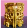 Image 2 : Wooden Decorative Three Cut Owl With Baby Inside