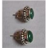 Image 2 : 3.360g Earring of Emerald Sterling Silver