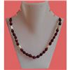 Image 1 : Ruby, Pearl 244.40 CTW Necklace in Silver