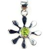 Image 1 : 3.10g Pendant of Peridot Sterling Silver