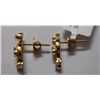 Image 2 : 2.28g Earring of Diamond 0.16 Ctw in14kt Yellow Gold