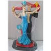 Image 1 : Beautiful Loving Star Couple Polystone Statue Height:10 inch, width: 5 inch