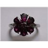 Image 1 : 4.150g Ring of Garnet Sterling Silver