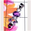 Image 1 : 4.10g Pendant of Amethyst Sterling Silver