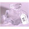 Image 1 : LALIQUE FROSTED ART GLASS FIGURAL PERFUME BOTTLE, "Samoa", signed  in script "Lalique, France"; 3…