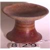 Image 1 : PRE-COLUMBIAN ECUADORIAN RED-ON-BUFF PEDESTAL PLATE, probably  Chorrera culture, circa 1200-200 B…