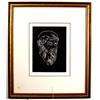 Image 1 : BENIAMINO BUFANO (American, 1988-1970), framed limited edition  lithograph, "Plato", 1969, 64/100…