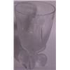 Image 1 : COLLECTIBLE LALIQUE ART GLASS PEDESTAL DESIGN VASE, "Osmonde",  (retired), having an etched feath…