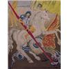 Image 1 : SALVADOR DALI (Spanish, 1904-1989), limited edition lithograph,  "The Lance of Chivalry"; E178/35…