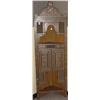 Image 1 : MOROCCAN INLAID CORNER CABINET, first quarter 20th century, inlaid  with mother-of-pearl and exot…