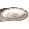 Image 1 : OVAL GILT DECORATED WORCESTER PLATTER, early 19th century; 17 inch  length…