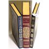 Image 1 : LOT OF THREE LEATHER BOUND CLASSICAL BOOKS, titles are Gargantua  and Pantagruel; The Confessions…