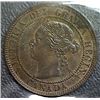Image 2 : Canada - 1 Cent - 1900 - Brown - ICCS - MS-60