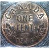 Canada - 1 Cent - 1934 - Red & Brown - ICCS - MS-63