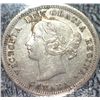 Image 2 : Canada - 5 Cents - 1870 - Flat Border - ICCS - VF-20
