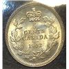 Canada - 5 Cents - 1902H - Large H - ICCS - MS-65