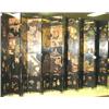 Image 3 : CHINESE TWELVE-PANEL COROMANDEL SCREEN, 20th century, the design  depicting figures in court sett…