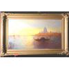 Image 1 : ATTRIBUTED TO FELIX ZIEM (French, 1821-1911); oil on canvas, 18  inches by 32 inches; "An Early M…