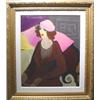 Image 1 : ITZCHAK TARKAY (Yugoslavian/Israeli, b. 1935), acrylic on canvas;  "Lesley", 26 inches by 21-1/2 …