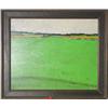 Image 1 : LEON(E) DENOEL (French, 20th century); oil on canvas, approximately  21 inches by 25-1/2 inches; …